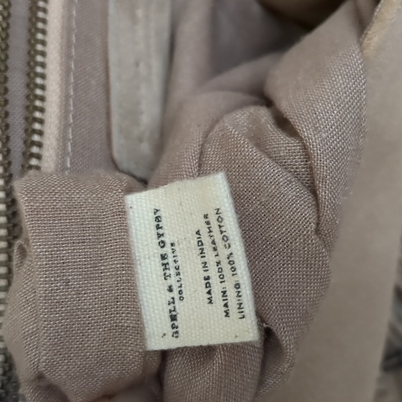 Spell Zephyr Fringe Suede Patchwork Bag - Picture 15 of 17